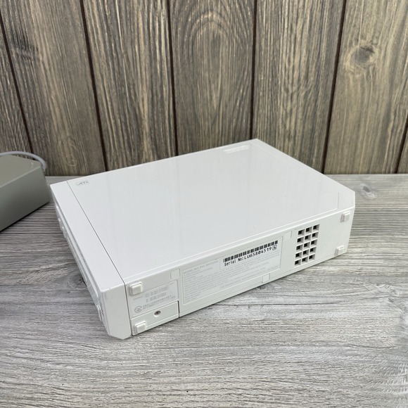 Nintendo Wii RVL-001 with Cables & Power Adapter NO Controllers Tested Working - Picture 8 of 16